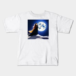 In the light of the moon Kids T-Shirt